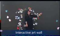 Interactive Art Wall