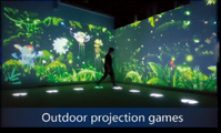 Outdoor Projection Games