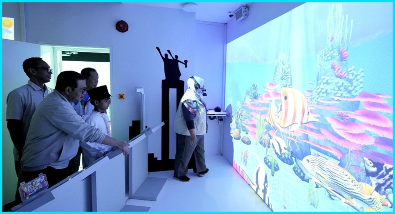 Instalasi ruang immersive