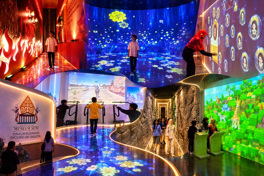 Ruang immersive interaktif Museum Wayang